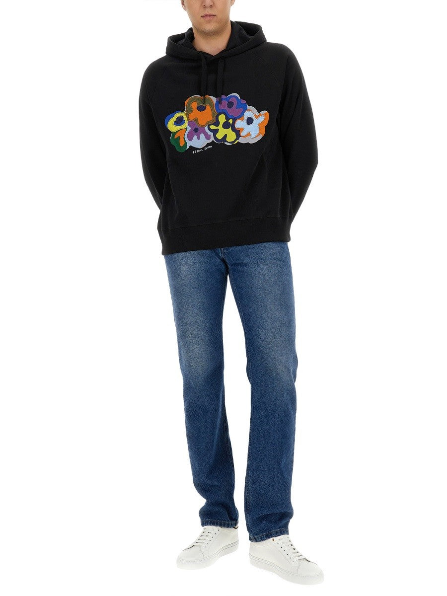PS BY PAUL SMITH SWEATSHIRT WITH LOGO