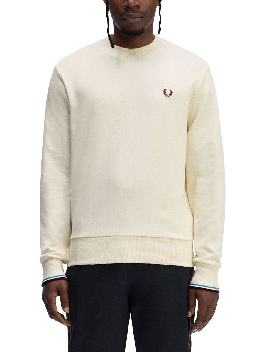 FRED PERRY SWEATSHIRT WITH LOGO