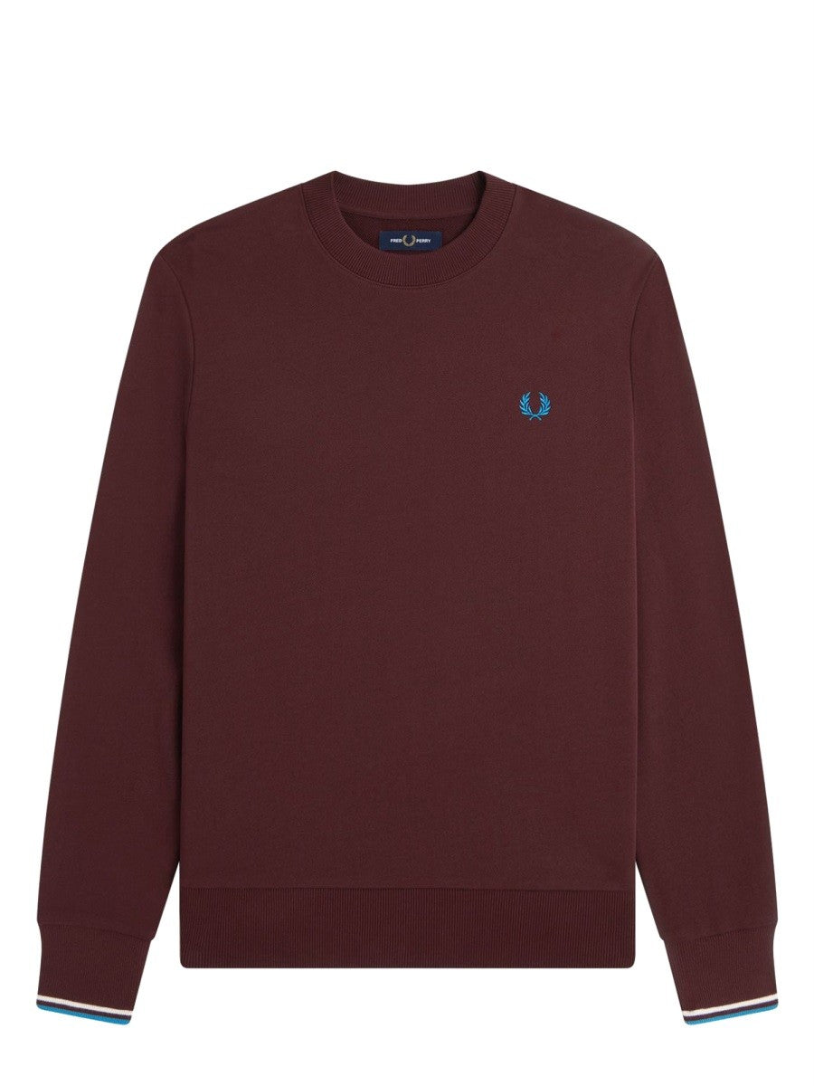 FRED PERRY SWEATSHIRT WITH LOGO