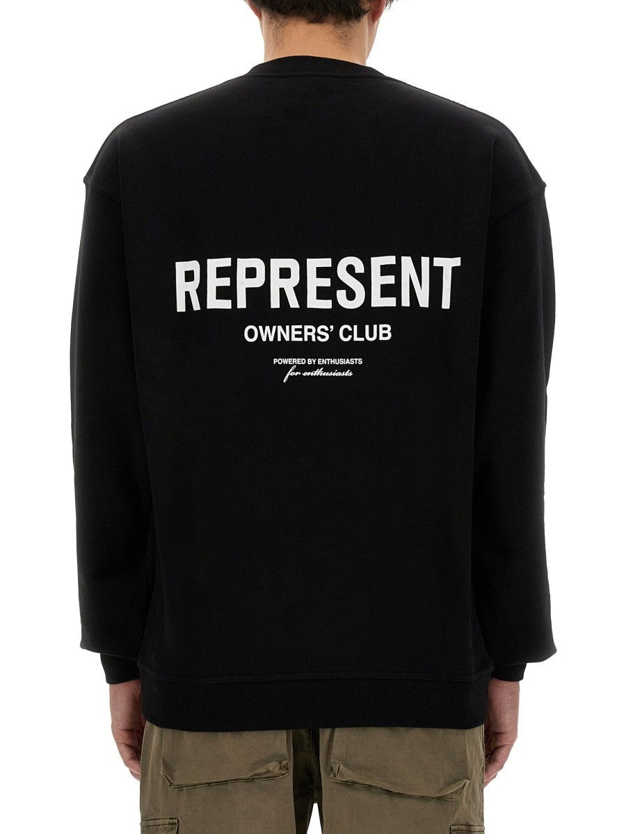 Represent SWEATSHIRT WITH LOGO