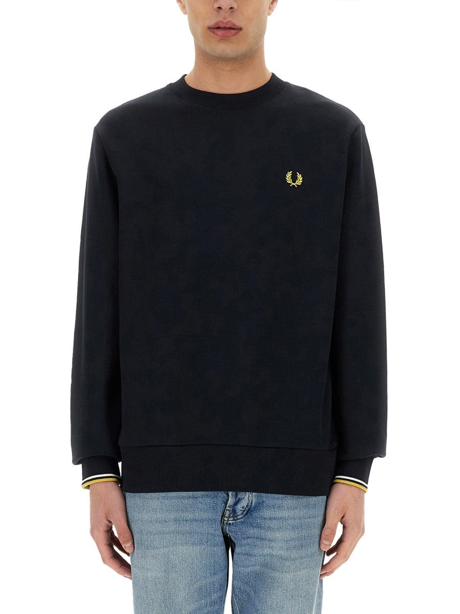 FRED PERRY SWEATSHIRT WITH LOGO