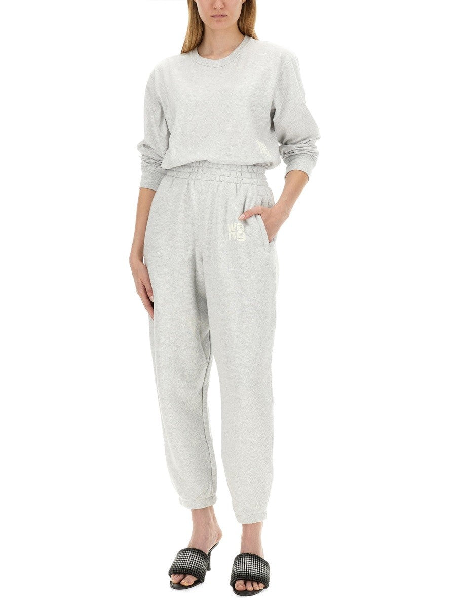 ALEXANDERWANG.T SWEATSHIRT WITH LOGO