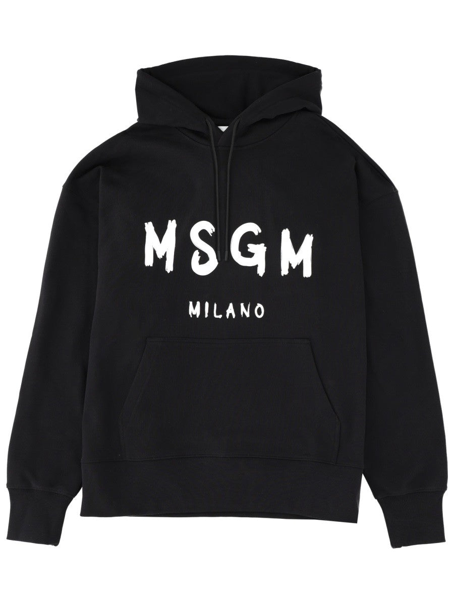 msgm SWEATSHIRT WITH LOGO