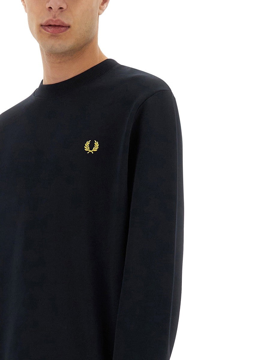 FRED PERRY SWEATSHIRT WITH LOGO