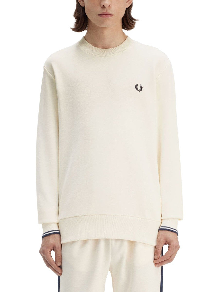FRED PERRY SWEATSHIRT WITH LOGO