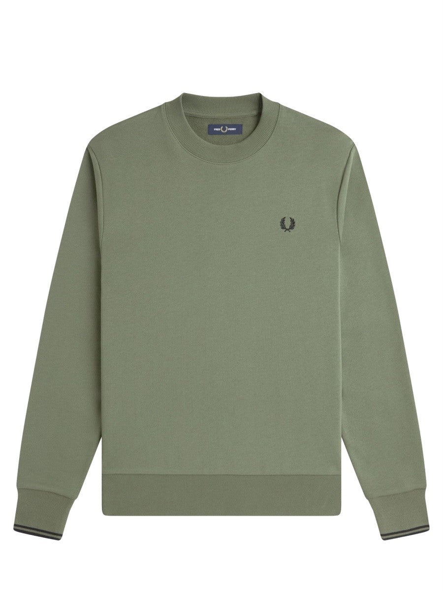 FRED PERRY SWEATSHIRT WITH LOGO
