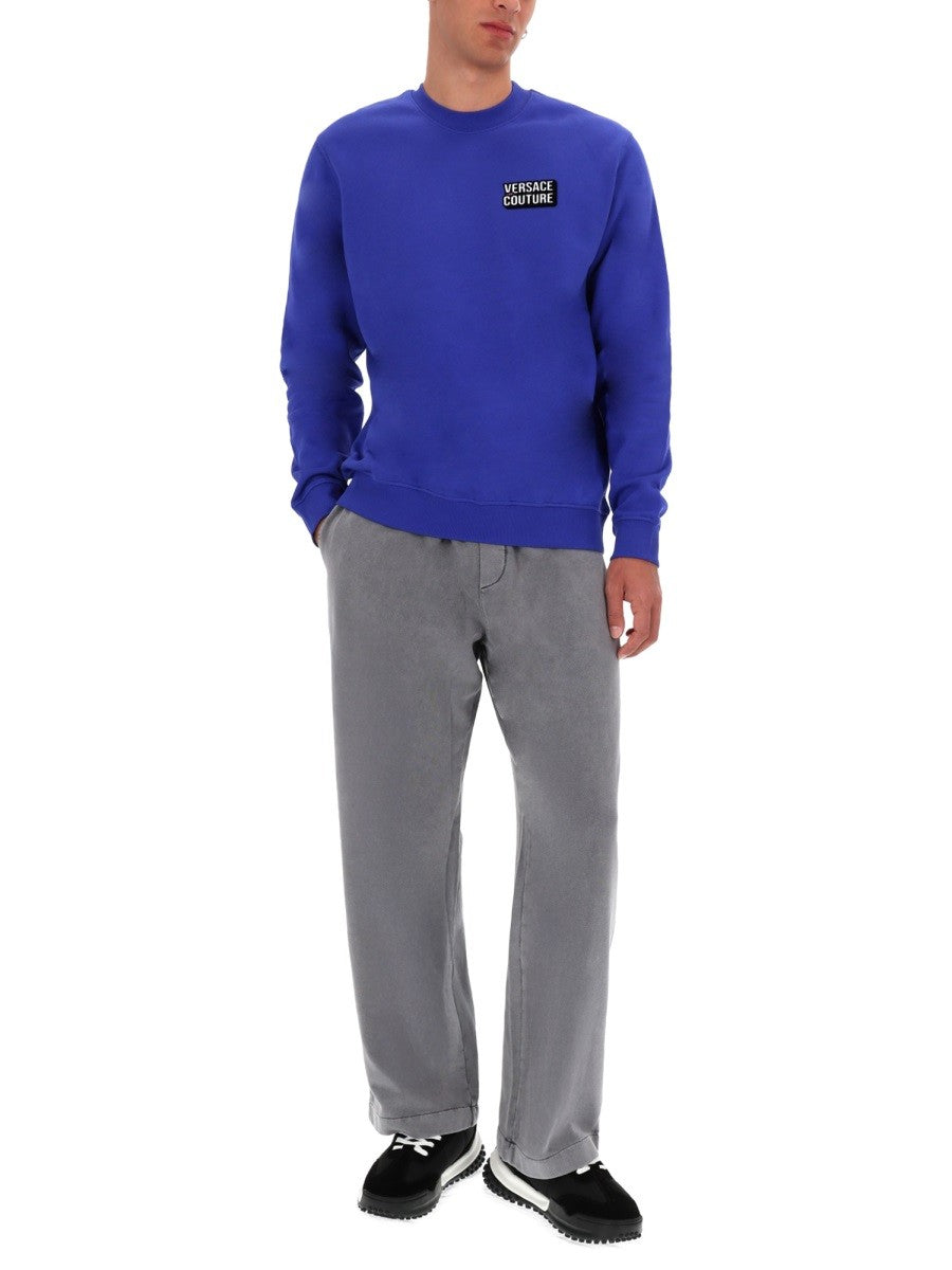 Versace Jeans Couture SWEATSHIRT WITH LOGO