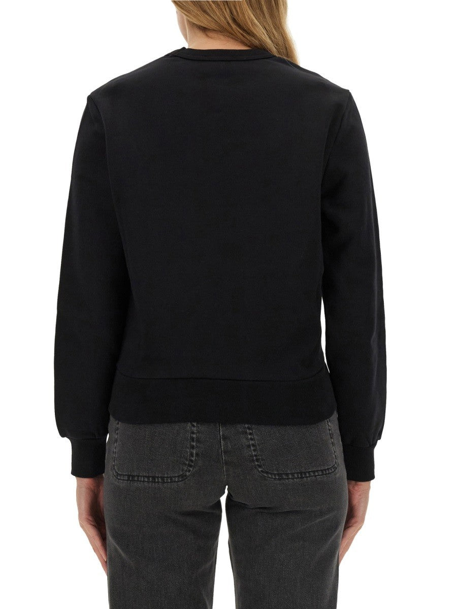 A.P.C. SWEATSHIRT WITH LOGO