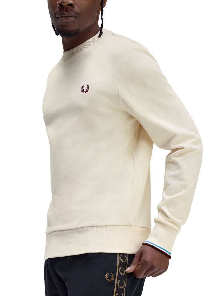 FRED PERRY SWEATSHIRT WITH LOGO