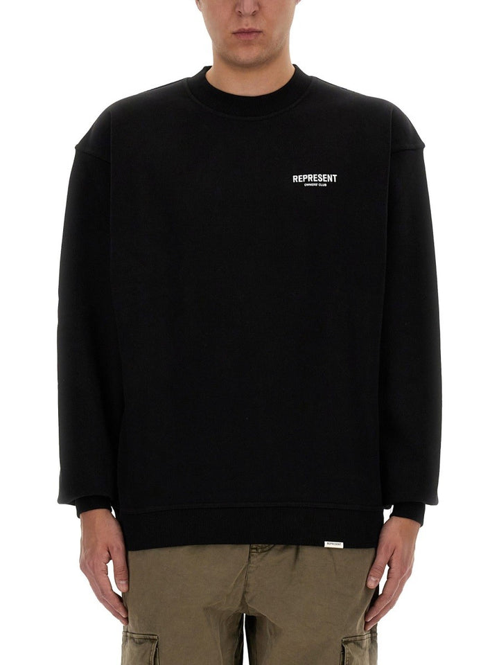 Represent SWEATSHIRT WITH LOGO