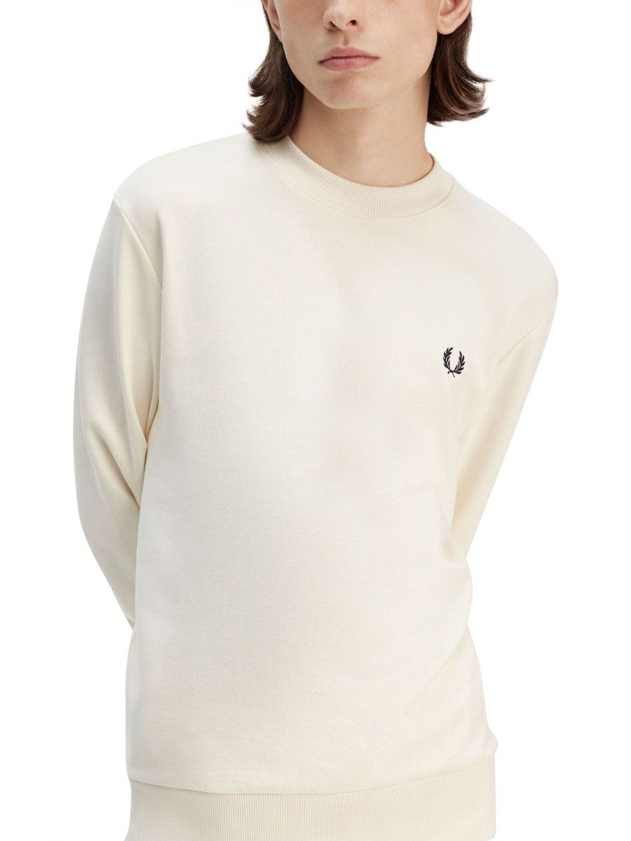 FRED PERRY SWEATSHIRT WITH LOGO