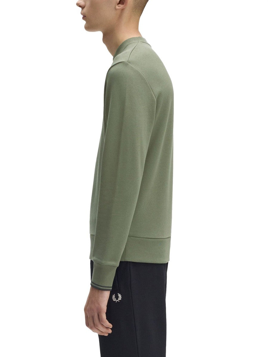 FRED PERRY SWEATSHIRT WITH LOGO