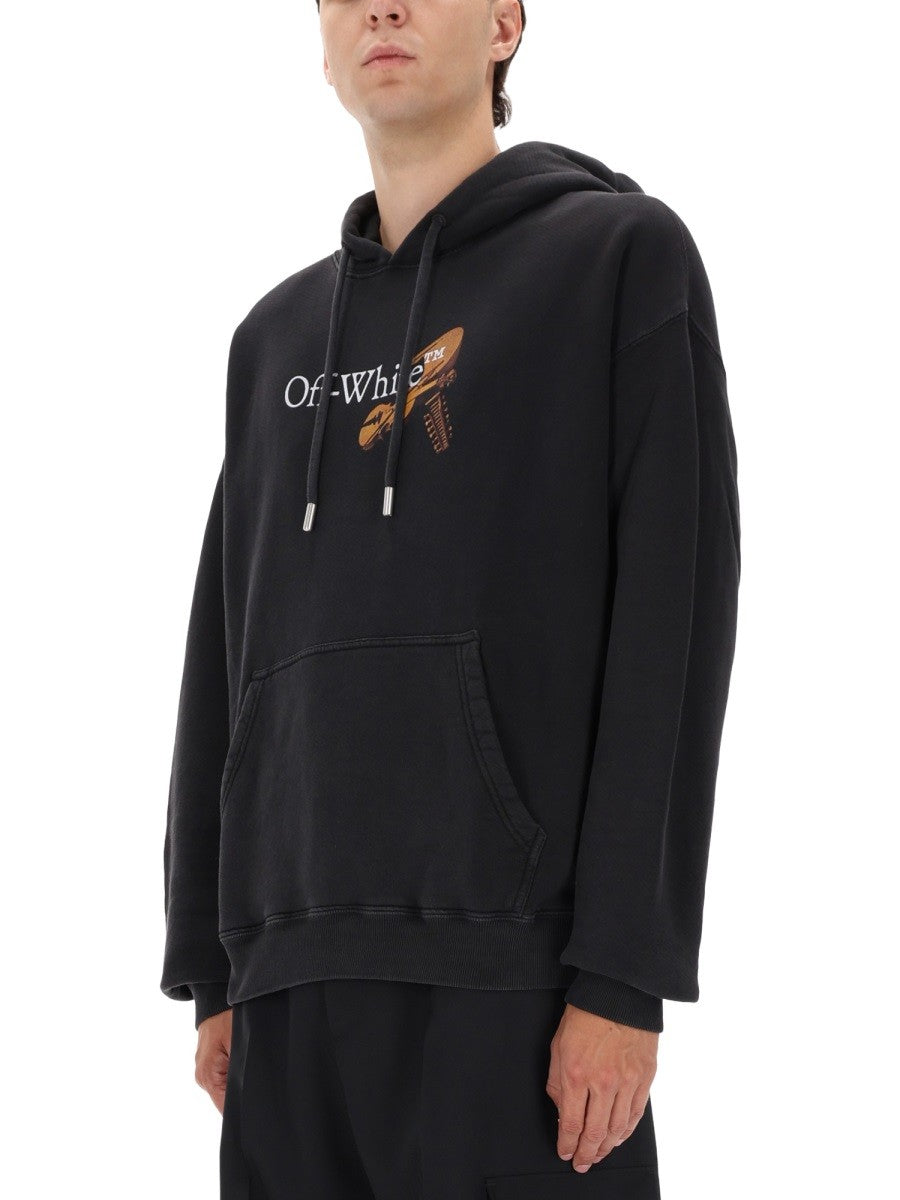 Off-white SWEATSHIRT WITH LOGO