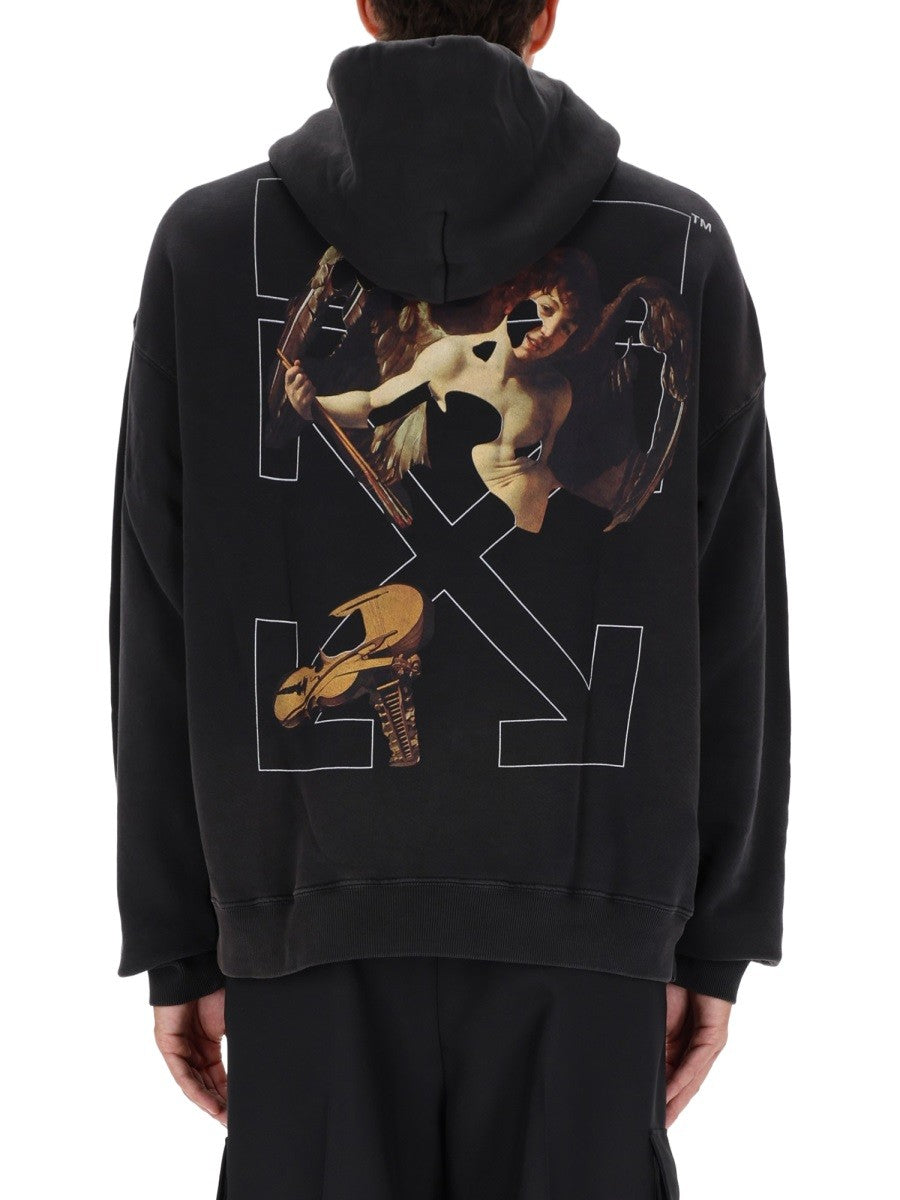 Off-white SWEATSHIRT WITH LOGO