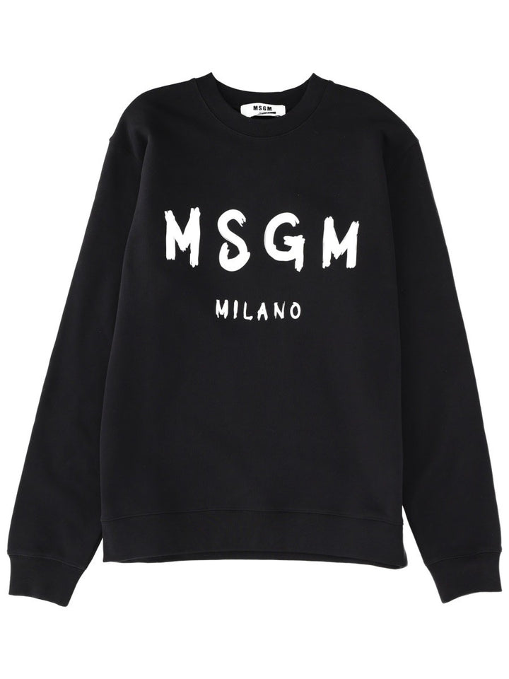 msgm SWEATSHIRT WITH LOGO