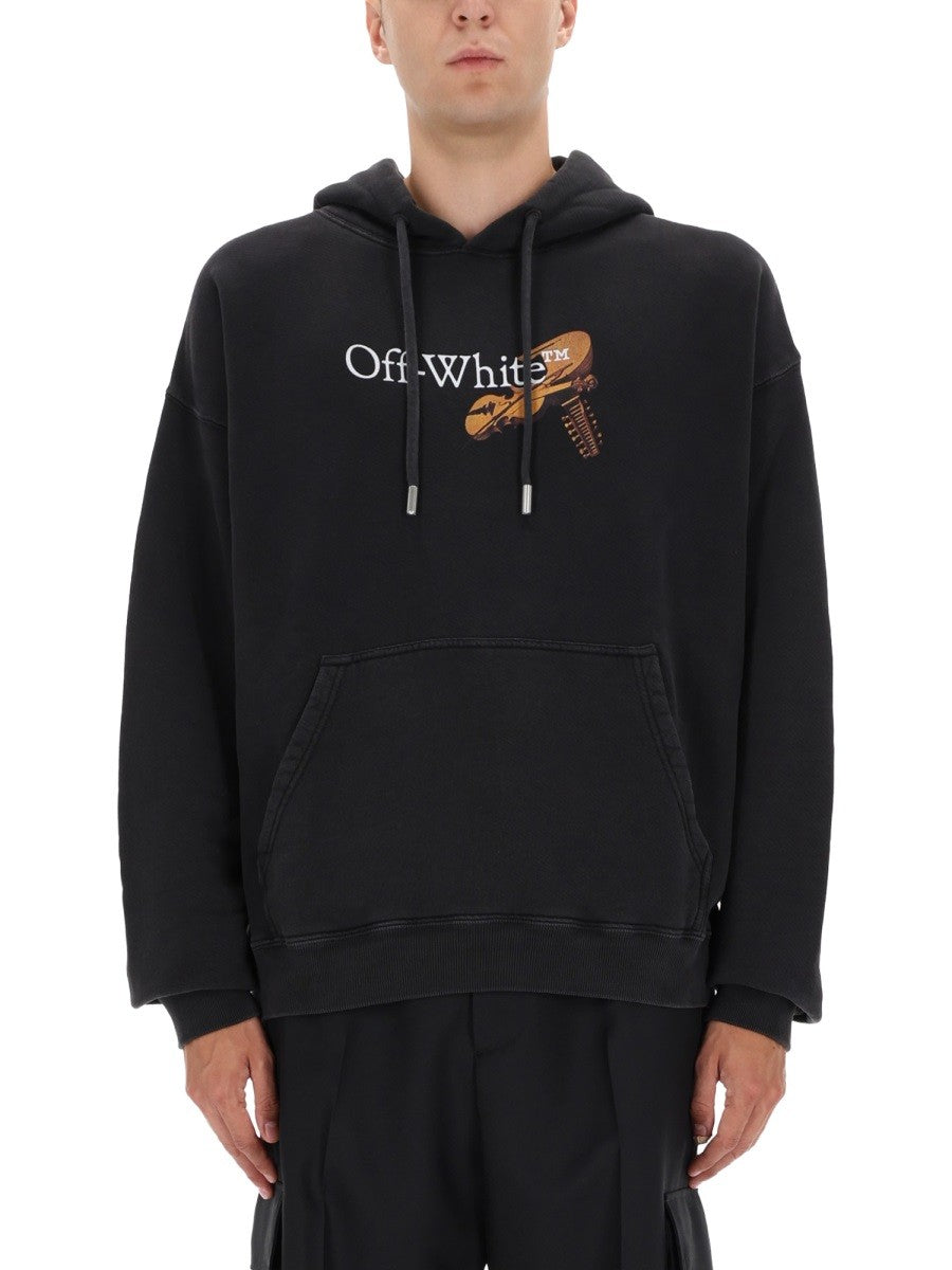 Off-white SWEATSHIRT WITH LOGO