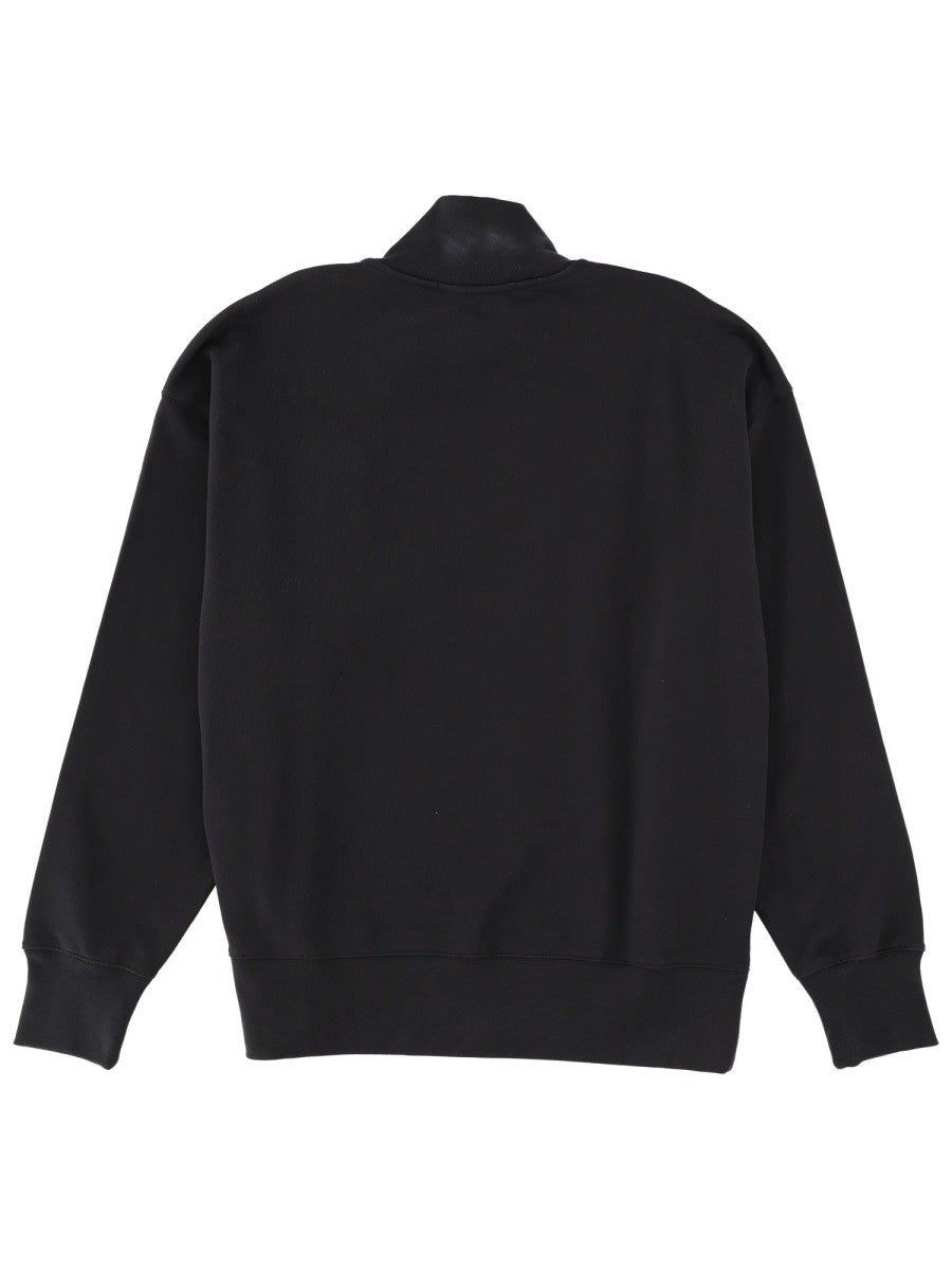msgm SWEATSHIRT WITH MICRO LOGO