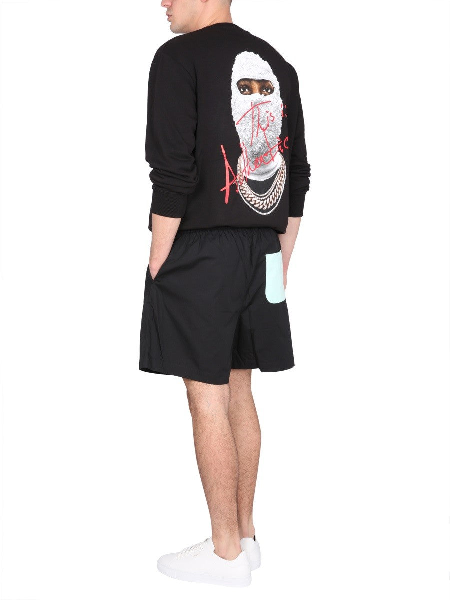 IH NOM UH NIT SWEATSHIRT WITH PRINT