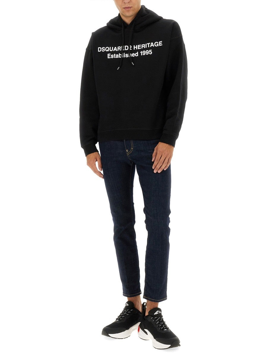 Dsquared SWEATSHIRT WITH PRINT