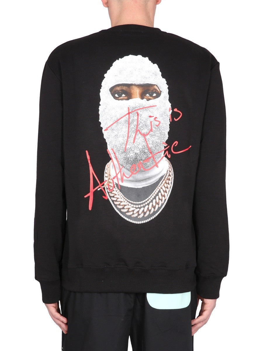 IH NOM UH NIT SWEATSHIRT WITH PRINT