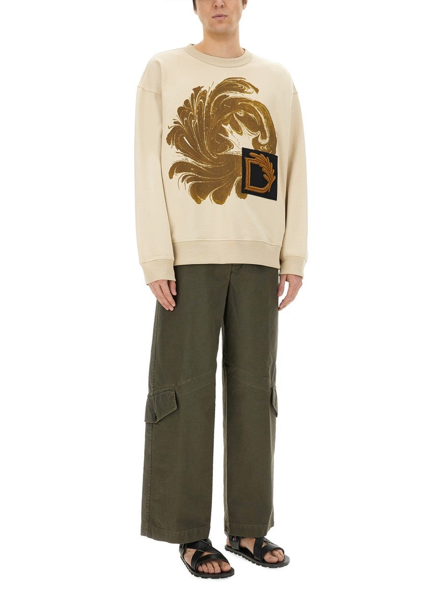 Dries Van Noten SWEATSHIRT WITH PRINT