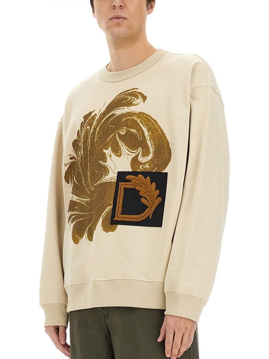 Dries Van Noten SWEATSHIRT WITH PRINT
