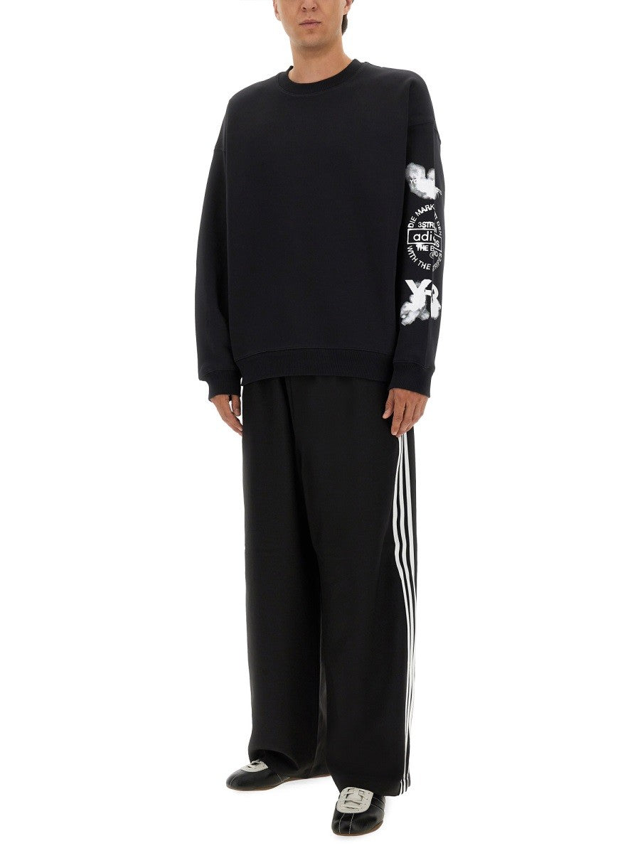 Y - 3 SWEATSHIRT WITH Y-3 GRAPHICS
