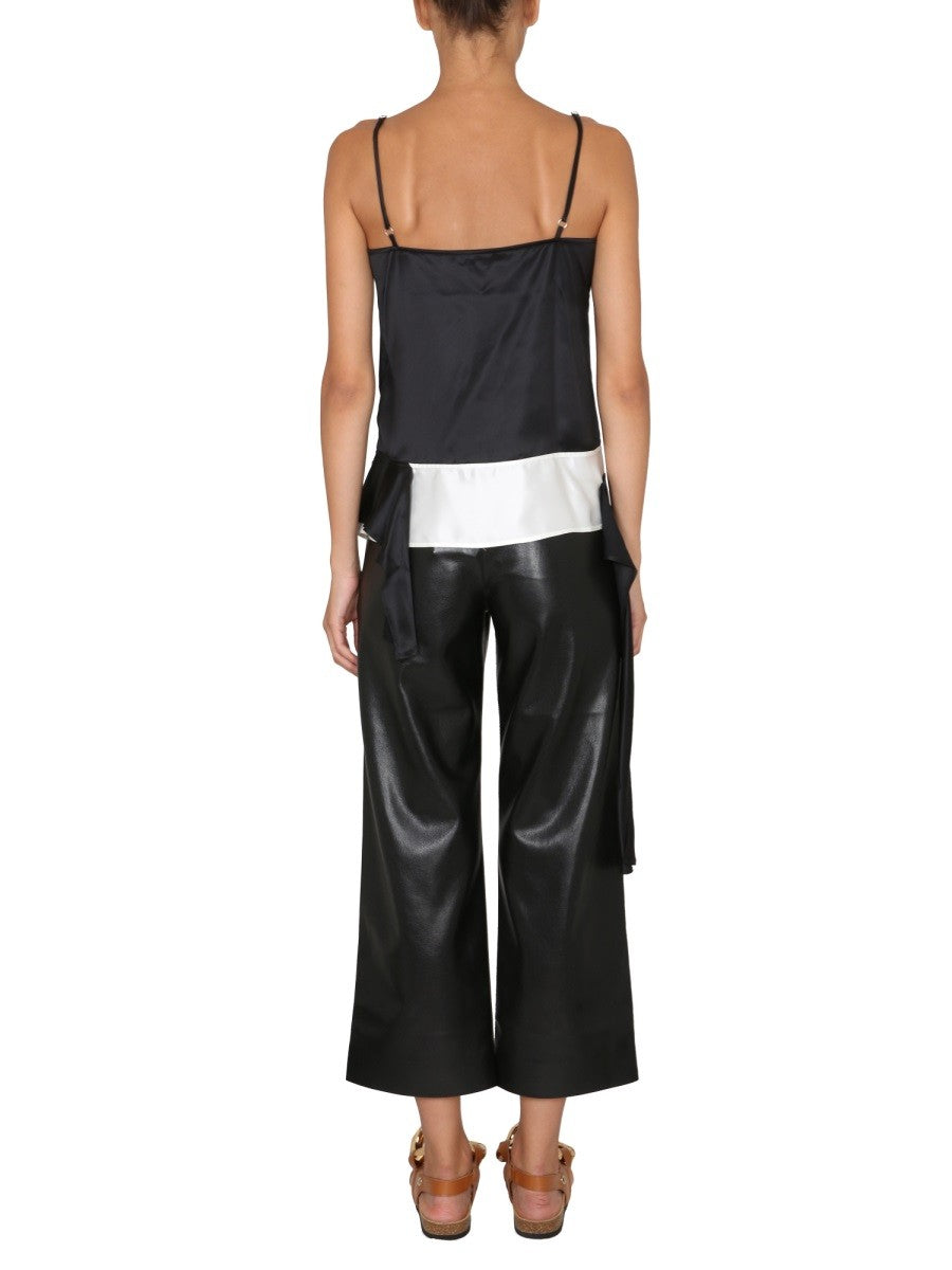 jw anderson SWEETHEART NECKLINE TOP