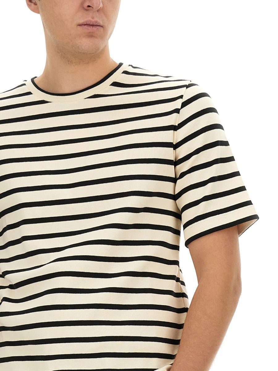 JIL SANDER STRIPED T-SHIRT