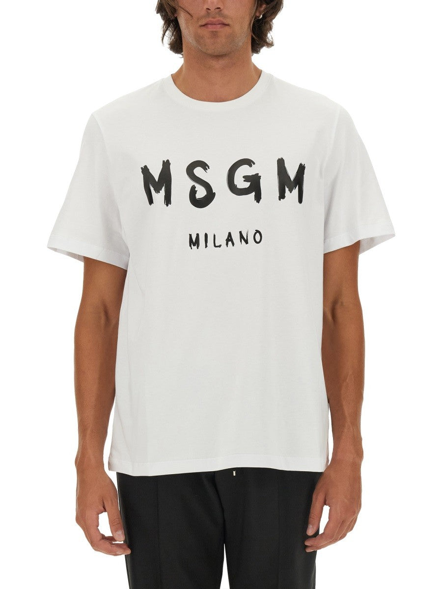 msgm COTTON T-SHIRT