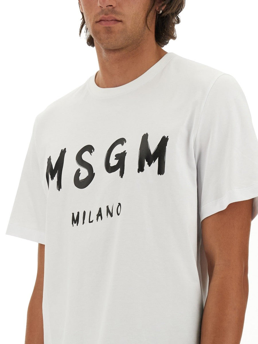 msgm COTTON T-SHIRT