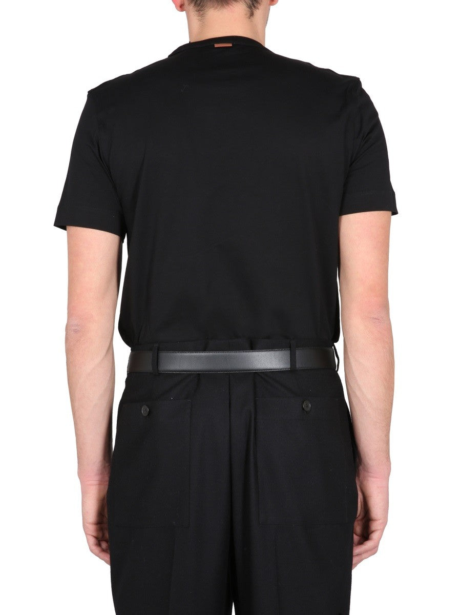 Zegna T-SHIRT WITH LOGO
