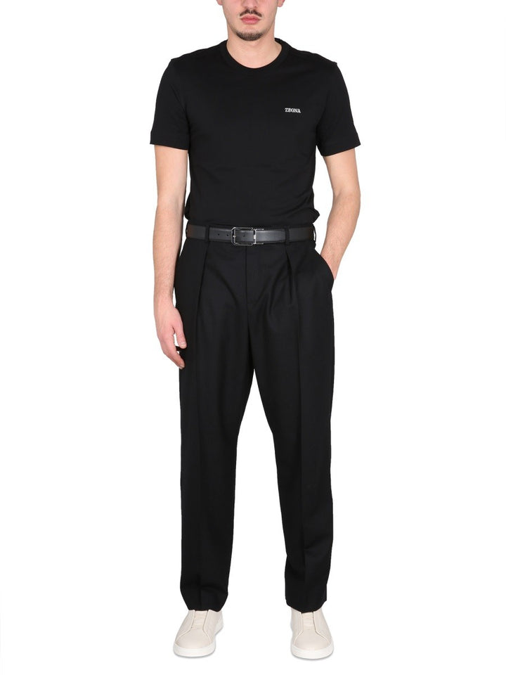 Zegna T-SHIRT WITH LOGO