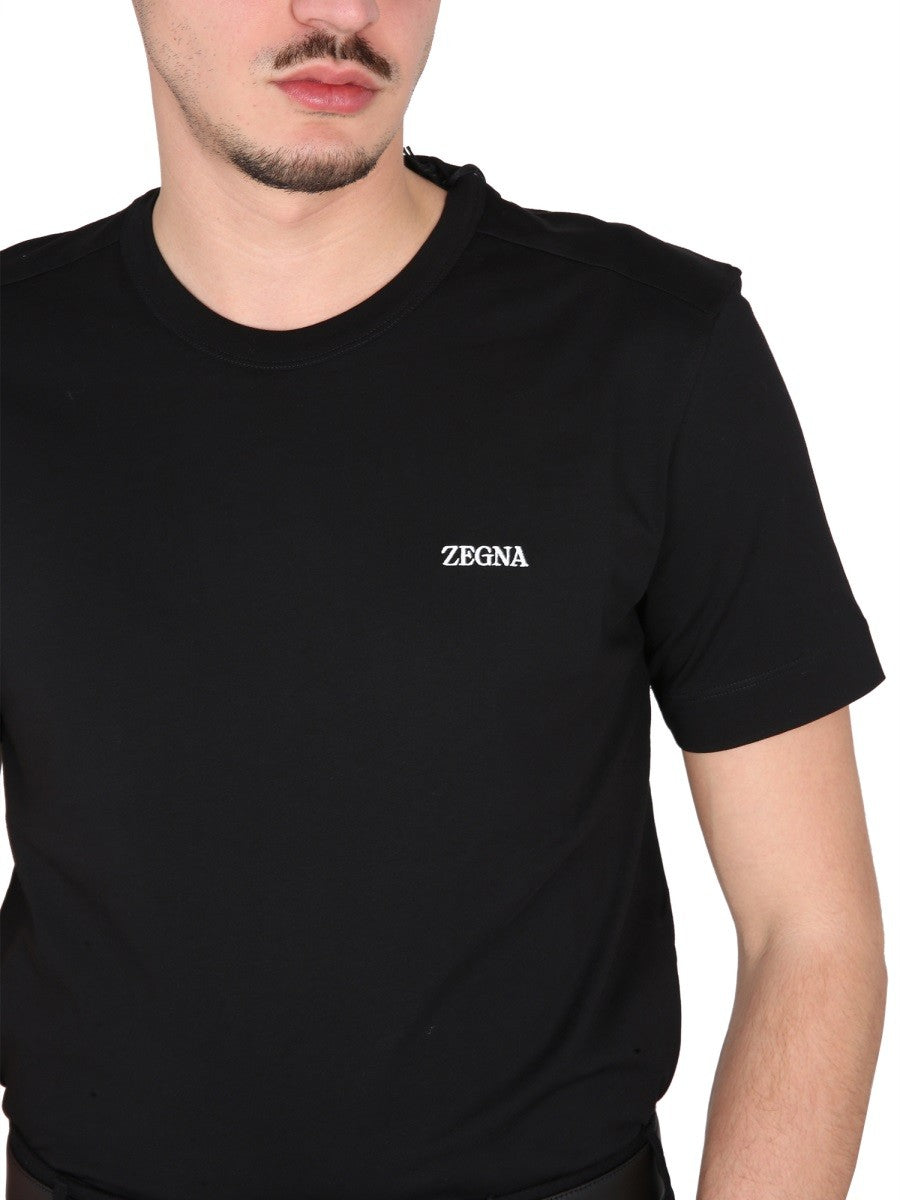 Zegna T-SHIRT WITH LOGO