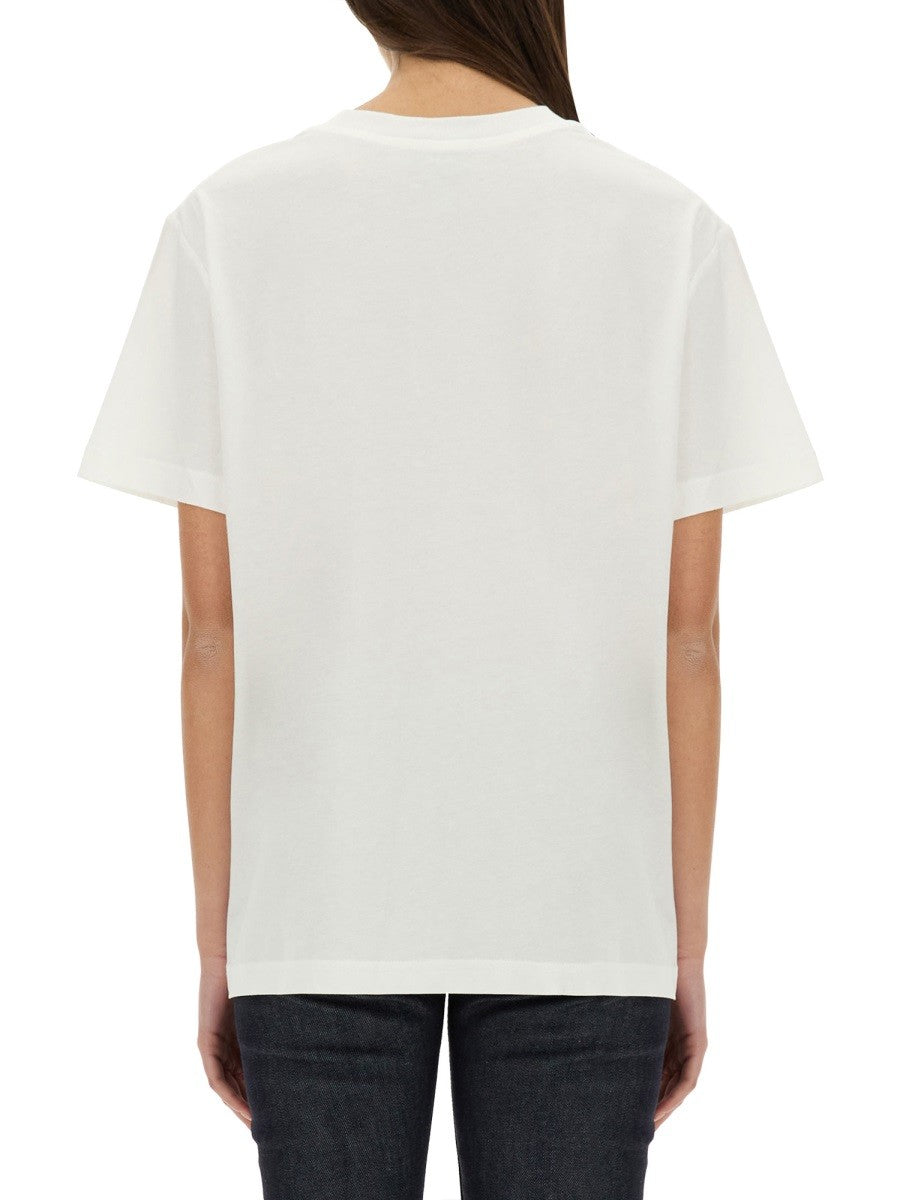 A.P.C. T-SHIRT CON LOGO