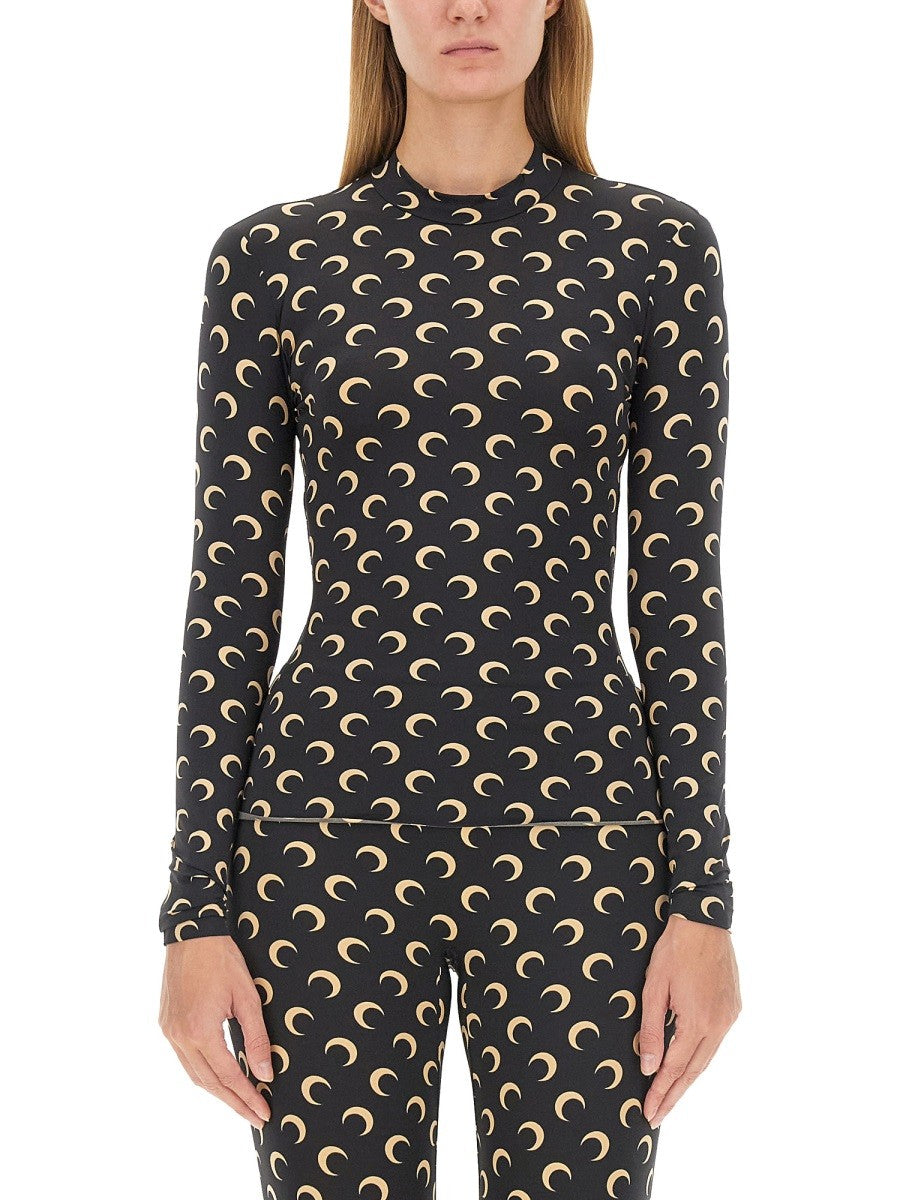 MARINE SERRE T-SHIRT "MOON"