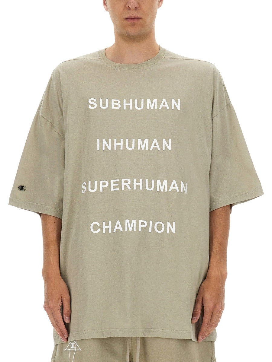 CHAMPION X RICK OWENS T-SHIRT TOMMY