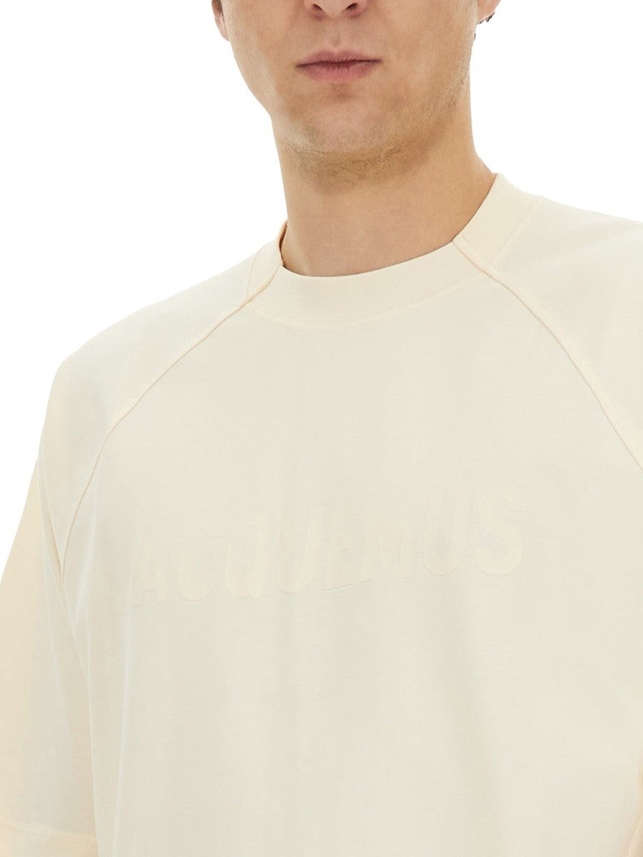 JACQUEMUS T-SHIRT "TYPO"