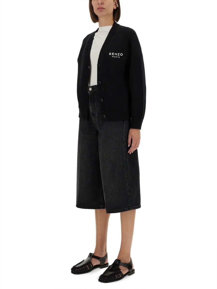 Kenzo T-SHIRT WITH "BOKE FLOWER" EMBROIDERY