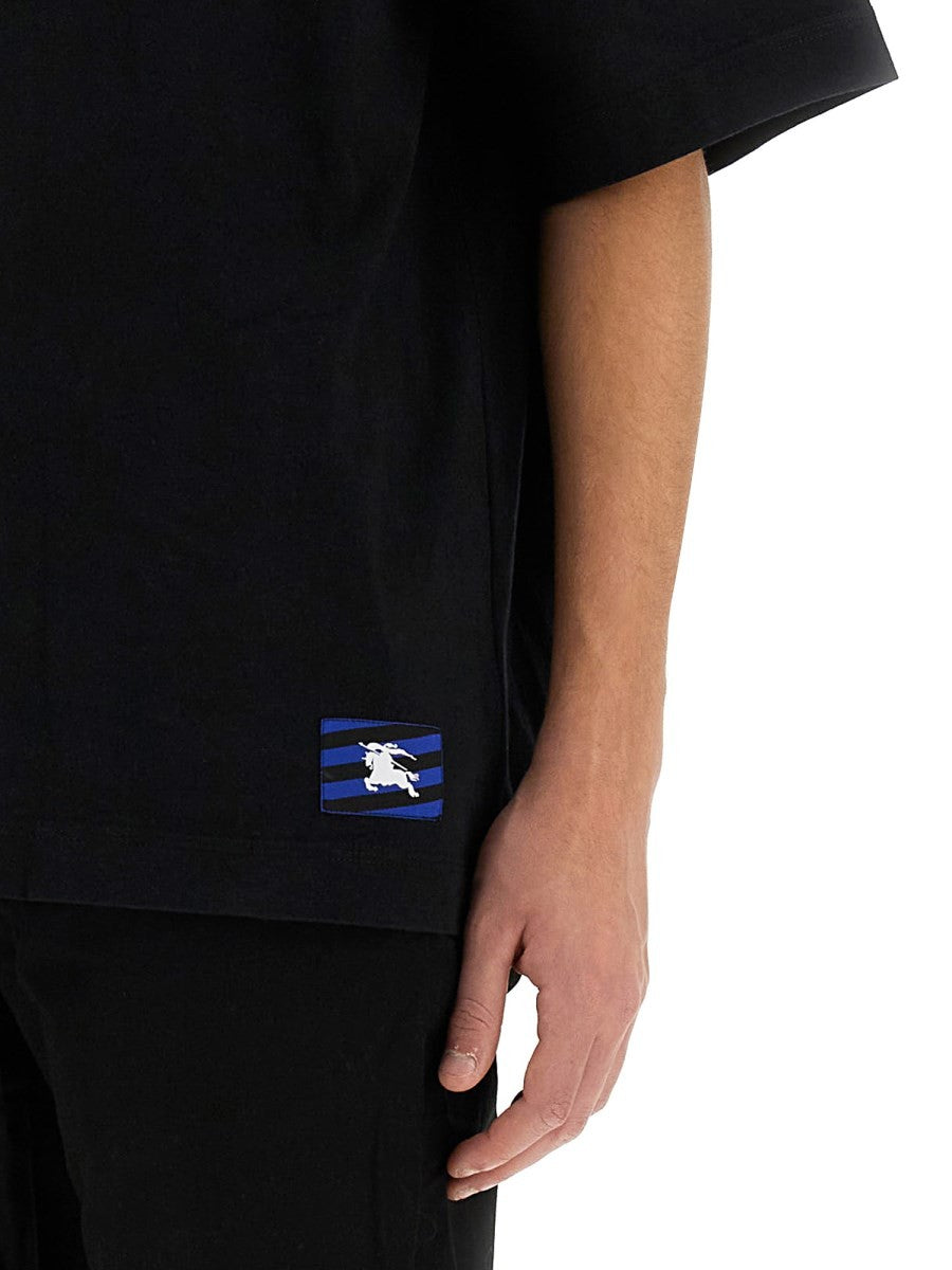 Burberry T-SHIRT WITH EKD PATCH