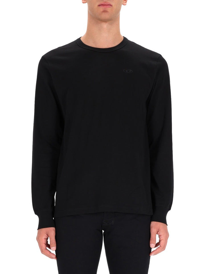 Diesel T-SHIRT WITH EMBROIDERED LOGO