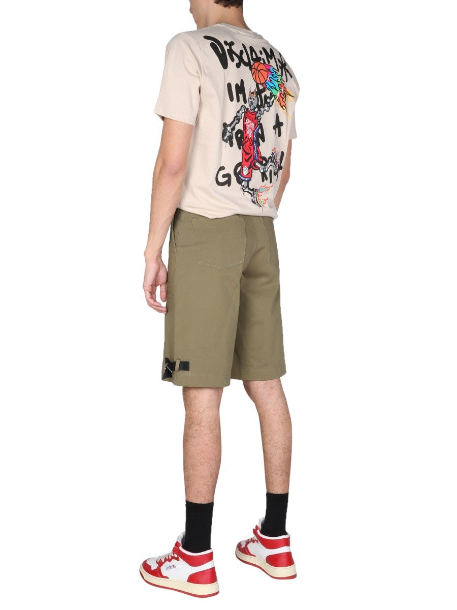 Disclaimer T-SHIRT WITH LOGO PRINT