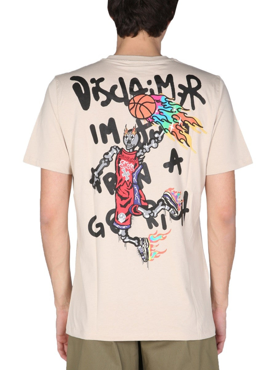Disclaimer T-SHIRT WITH LOGO PRINT