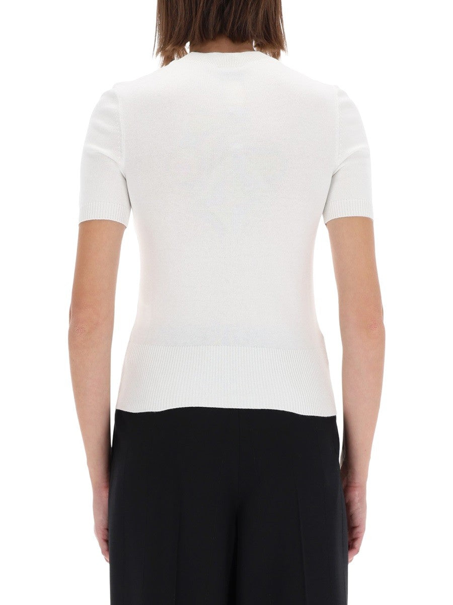 PATOU T-SHIRT WITH LOGO WRITING