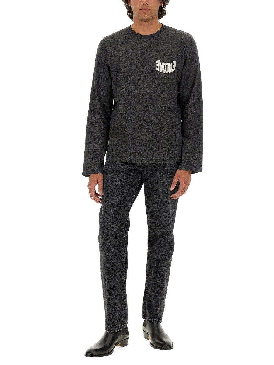 COURREGES T-SHIRT WITH LOGO