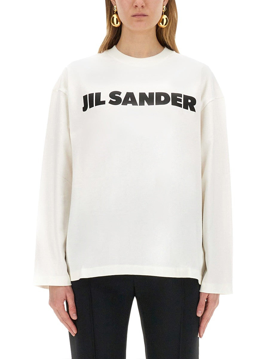 JIL SANDER T-SHIRT WITH LOGO