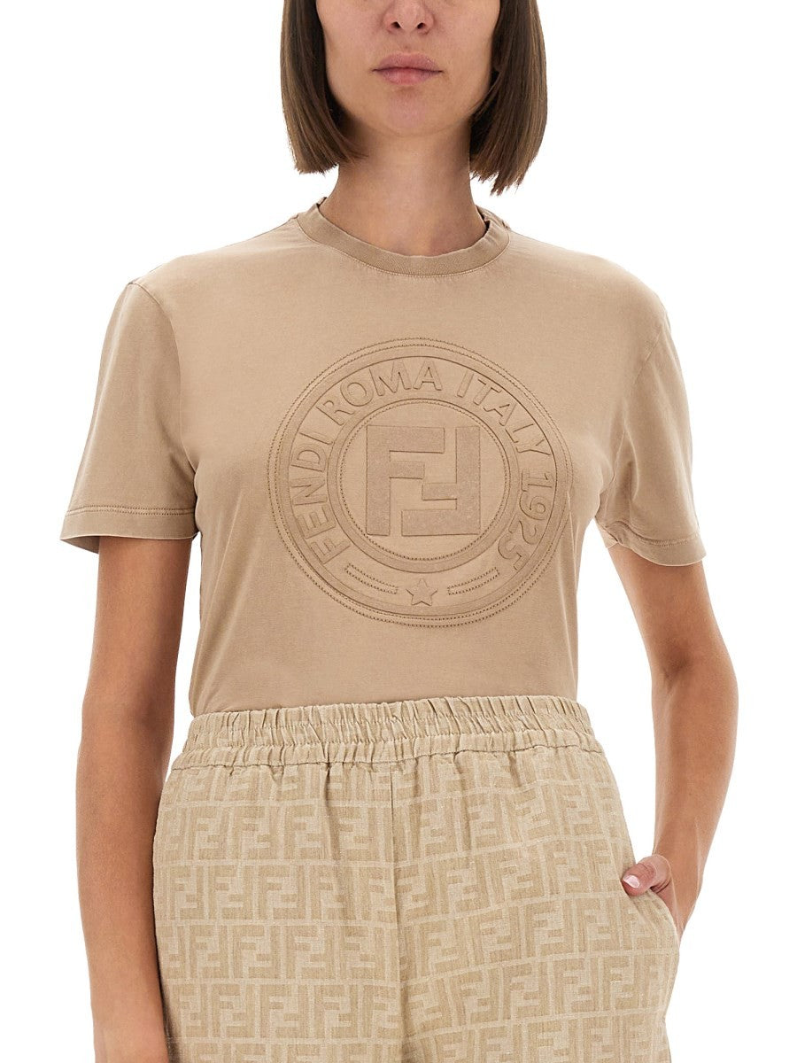 Fendi T-SHIRT WITH LOGO