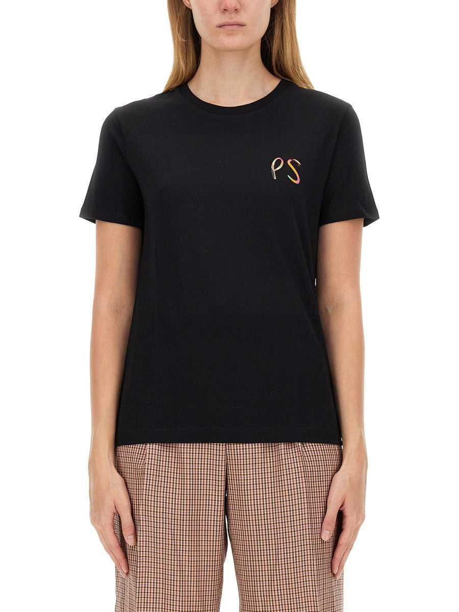 PS BY PAUL SMITH T-SHIRT WITH LOGO