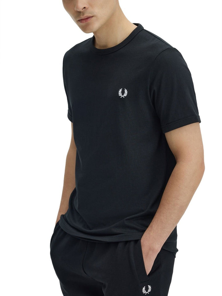 FRED PERRY T-SHIRT WITH LOGO