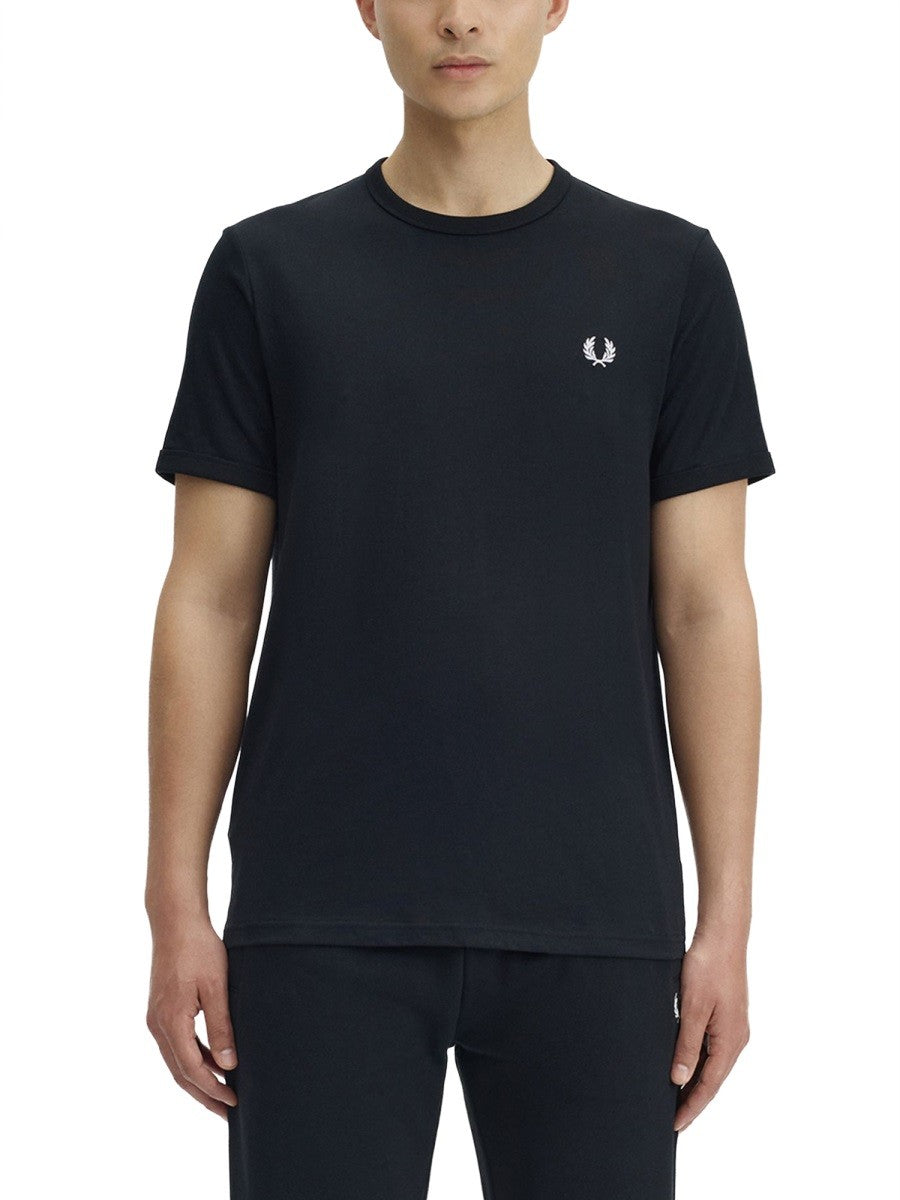 FRED PERRY T-SHIRT WITH LOGO